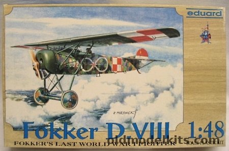 Eduard 1/48 Fokker D-VIII (D.VIII - E.V), 8003 plastic model kit